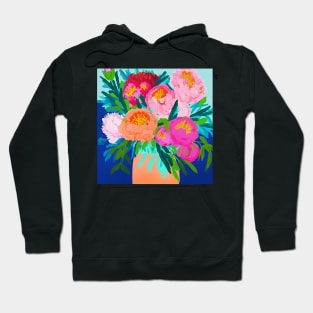 Vase of peonies II Hoodie